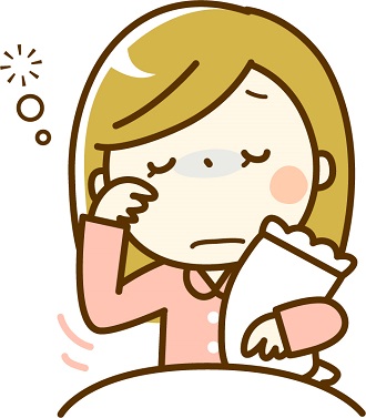 睡眠不足